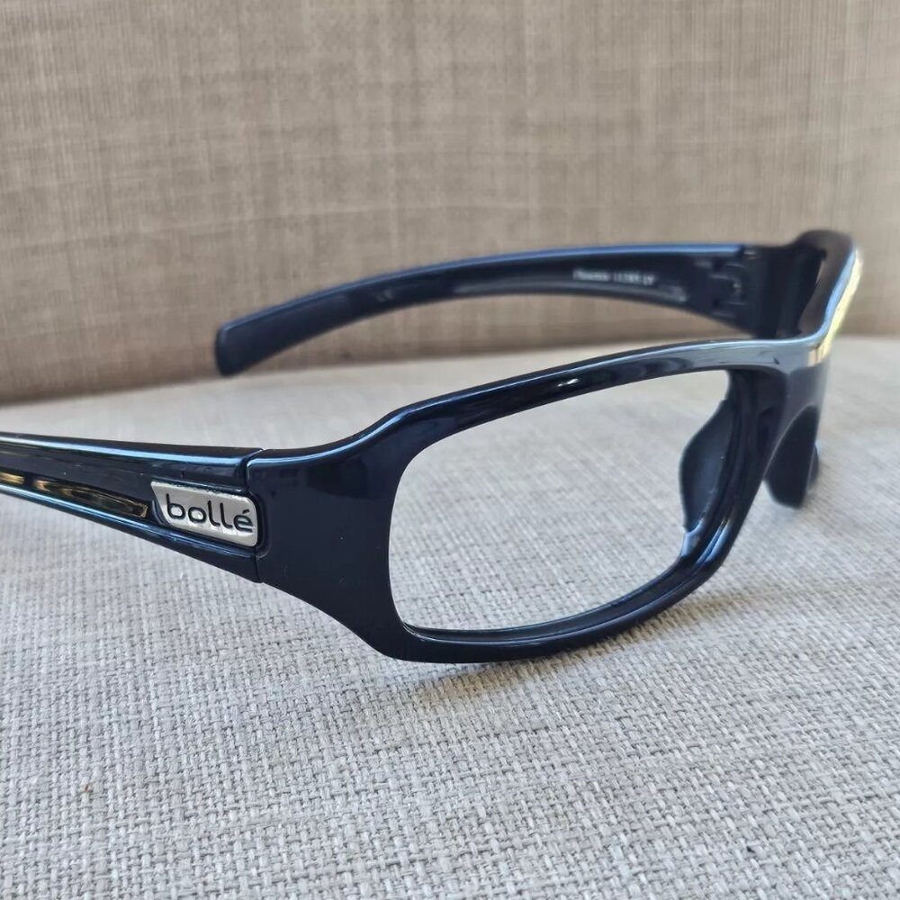 Bolle Pheonix Men Eyeglasses/Glasses Frame Black 11385 IY Wrap Eye Wear Frame